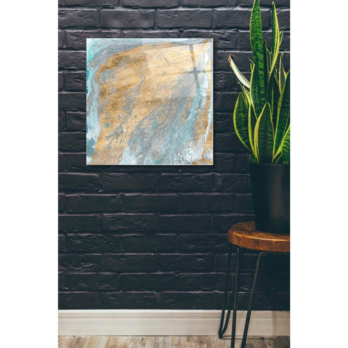 Epic Art 'Fjord II' by Alicia Ludwig Acrylic Glass Wall Art,24x24