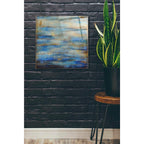 Epic Art 'Blue Bay Jazz' by Erin Ashley Acrylic Glass Wall Art,24x24