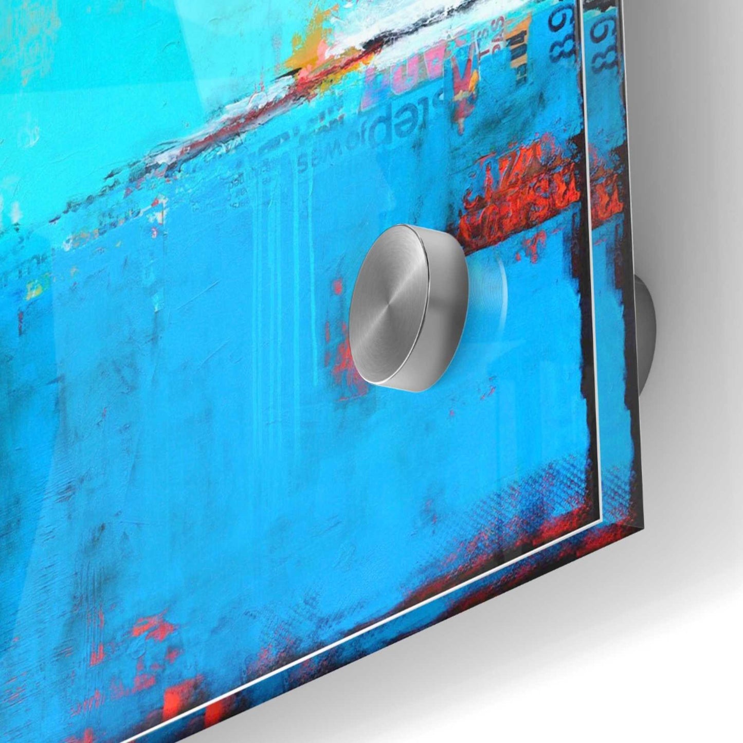 Epic Art 'Matchbox Blues 5' by Erin Ashley Acrylic Glass Wall Art,24x24