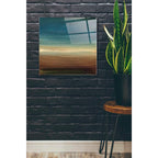 Epic Art 'Abstract Horizon IV' by Ethan Harper Acrylic Glass Wall Art,24x24