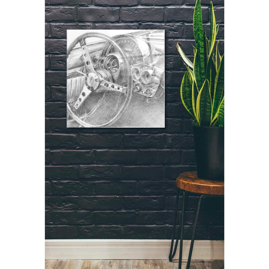 Epic Art 'Behind the Wheel II' by Ethan Harper Acrylic Glass Wall Art,24x24