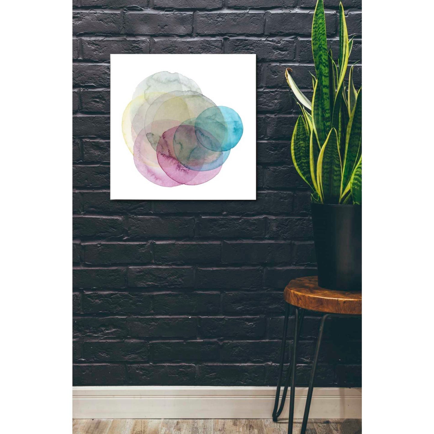 Epic Art 'Evolving Planets II' by Grace Popp Acrylic Glass Wall Art,24x24