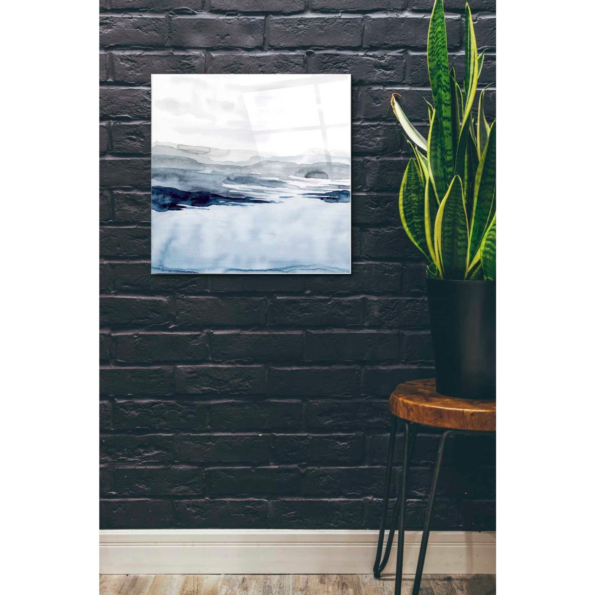 Epic Art 'Faded Horizon I' by Grace Popp Acrylic Glass Wall Art,24x24