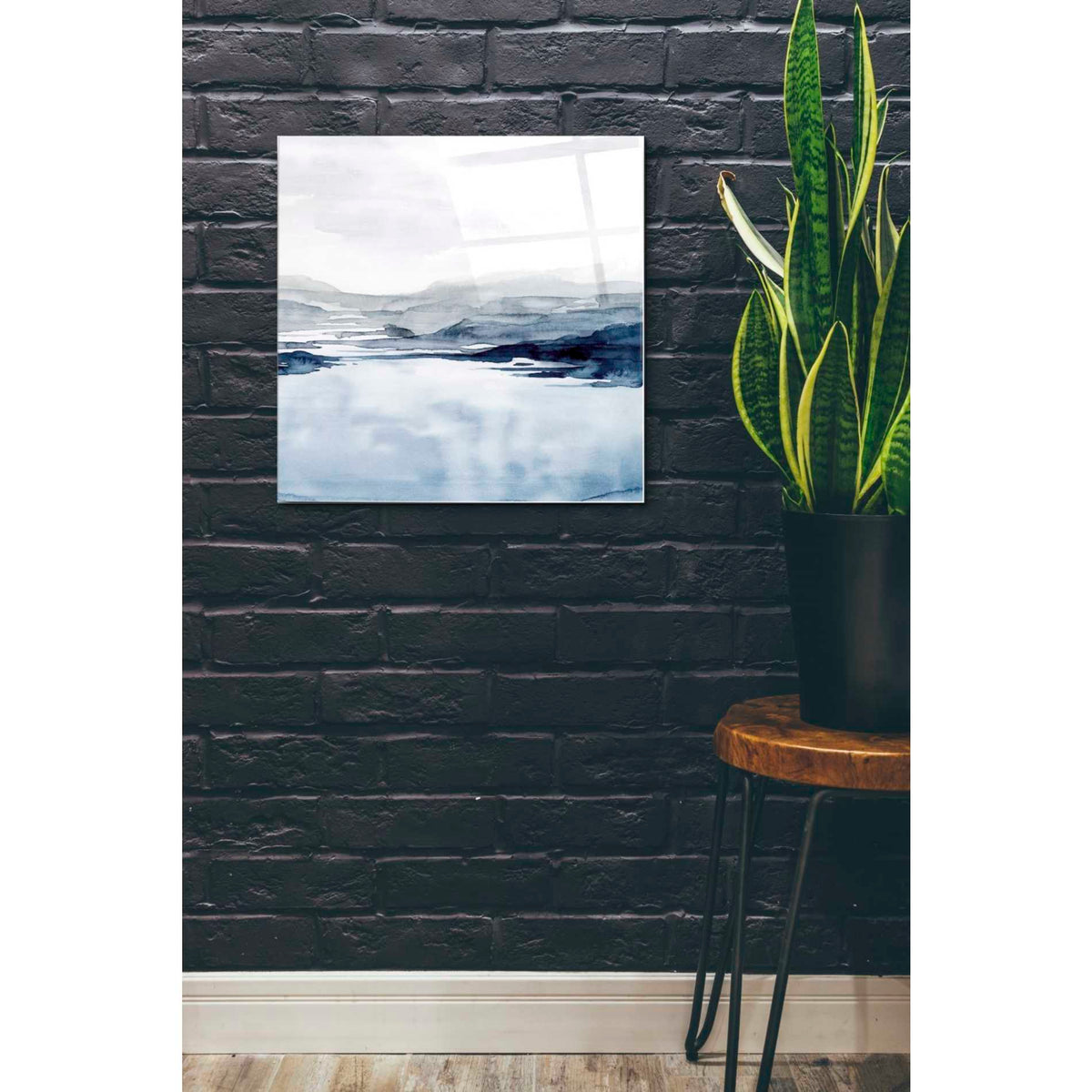 Epic Art 'Faded Horizon II' by Grace Popp Acrylic Glass Wall Art,24x24