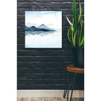 Epic Art 'Glacial I' by Grace Popp Acrylic Glass Wall Art,24x24