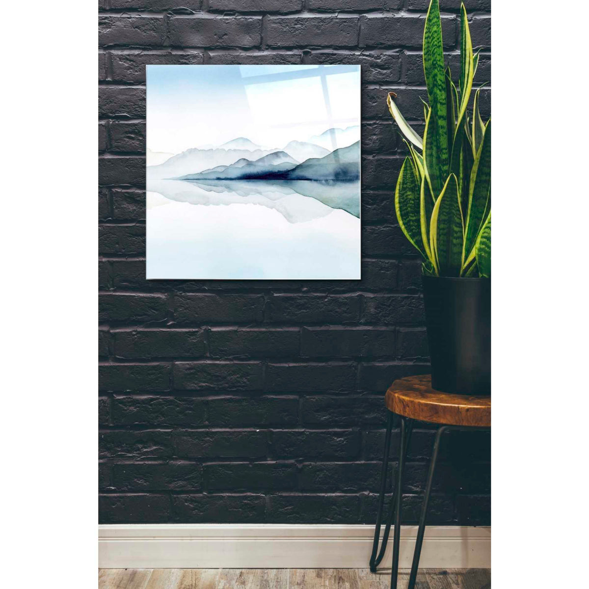 Epic Art 'Glacial II' by Grace Popp Acrylic Glass Wall Art,24x24