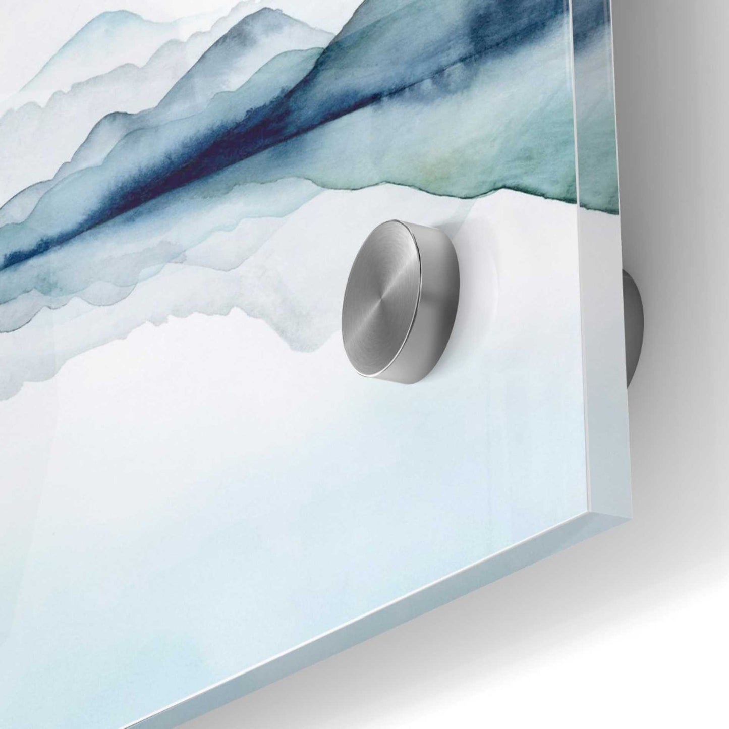 Epic Art 'Glacial II' by Grace Popp Acrylic Glass Wall Art,24x24