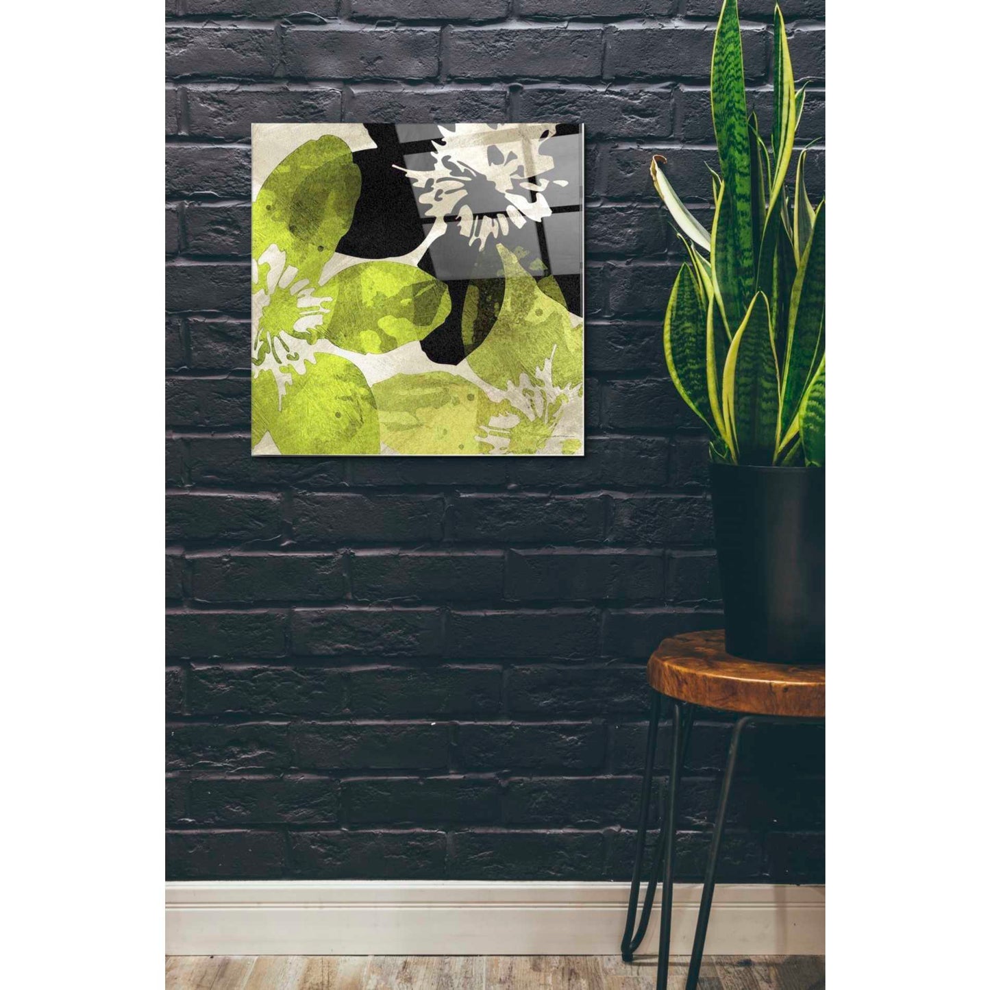 Epic Art 'Bloomer Tiles VI' by James Burghardt, Acrylic Glass Wall Art,24x24