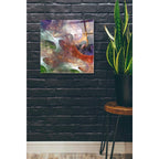 Epic Art 'Lunar Tiles III' by James Burghardt, Acrylic Glass Wall Art,24x24