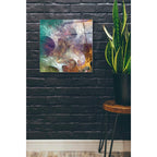 Epic Art 'Lunar Tiles IV' by James Burghardt, Acrylic Glass Wall Art,24x24
