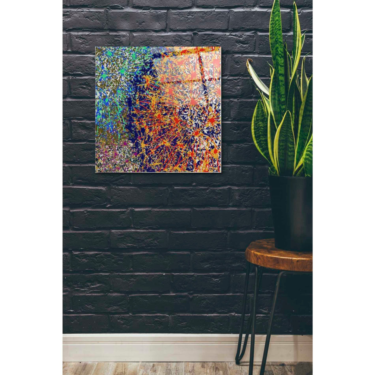 Epic Art 'Profusion I' by James Burghardt, Acrylic Glass Wall Art,24x24