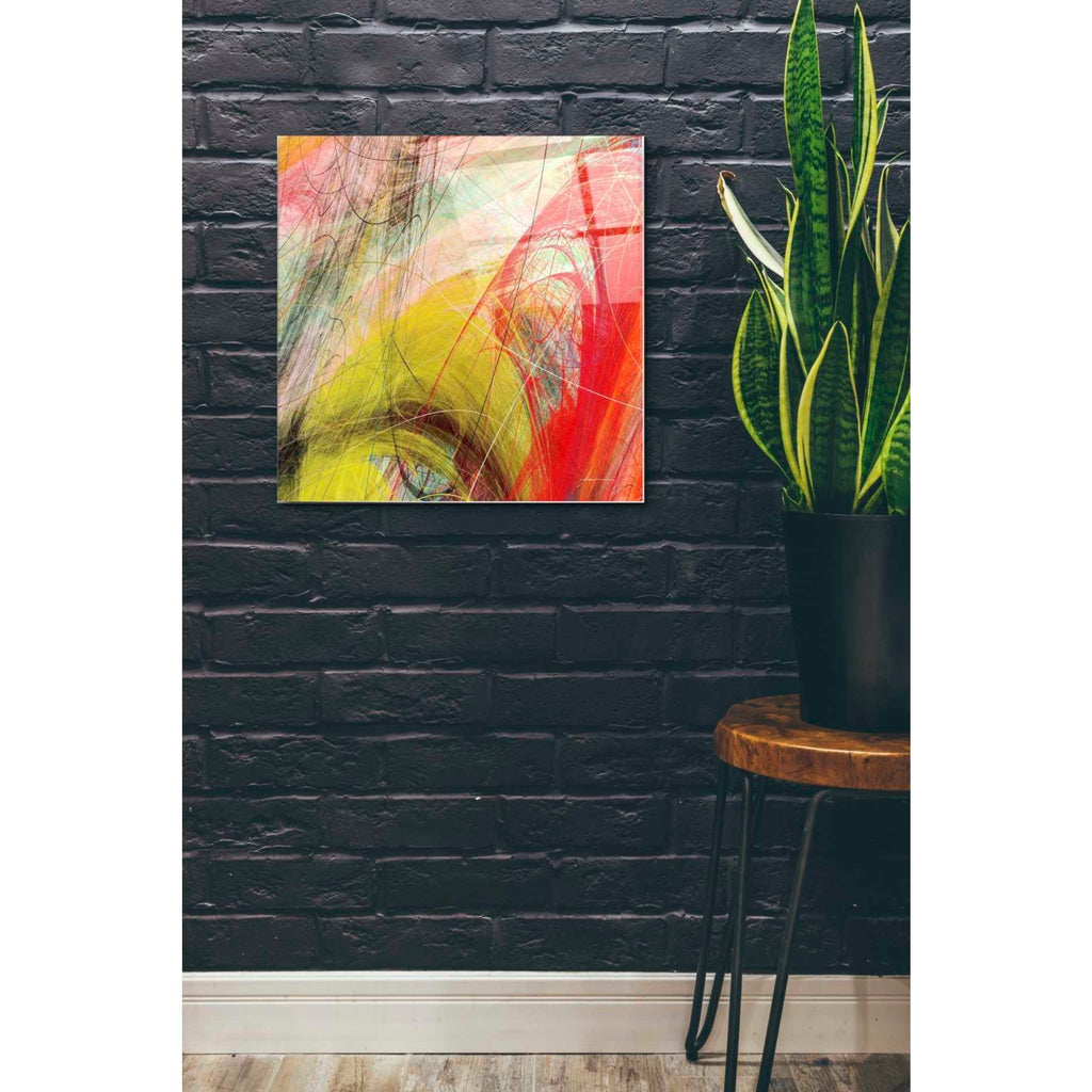 Epic Art 'String Tile I' by James Burghardt, Acrylic Glass Wall Art,24x24