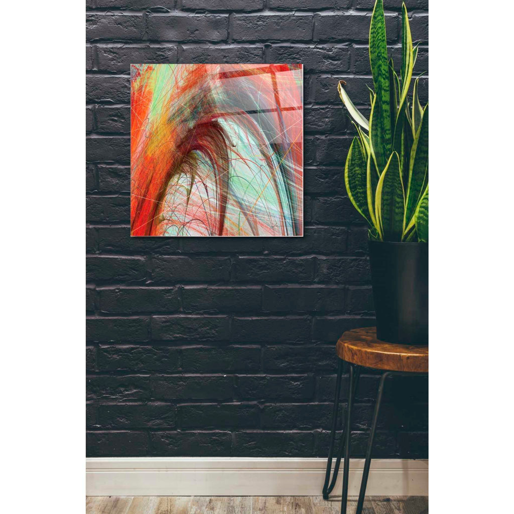 Epic Art 'String Tile II' by James Burghardt, Acrylic Glass Wall Art,24x24