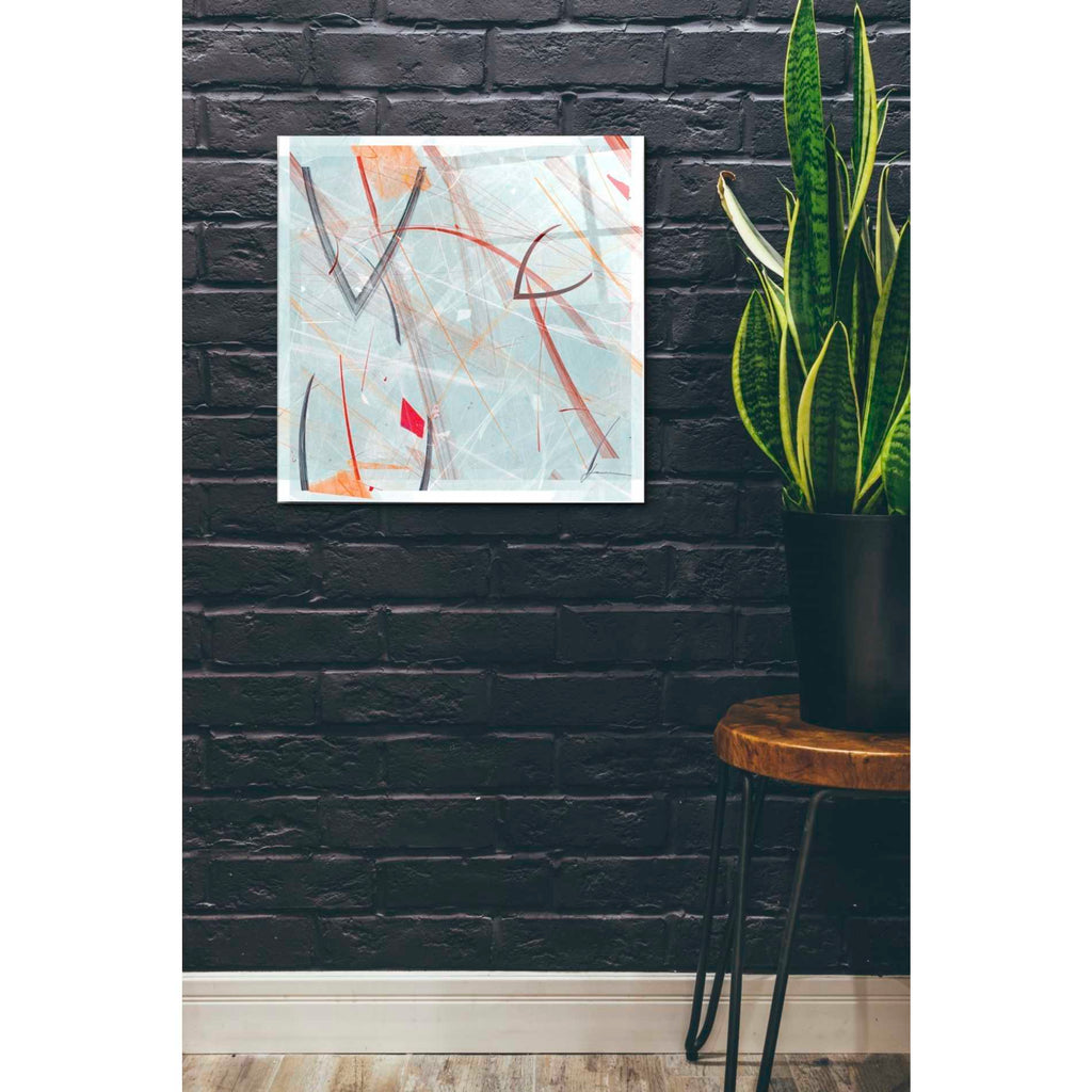 Epic Art 'Vectora Panel III' by James Burghardt, Acrylic Glass Wall Art,24x24