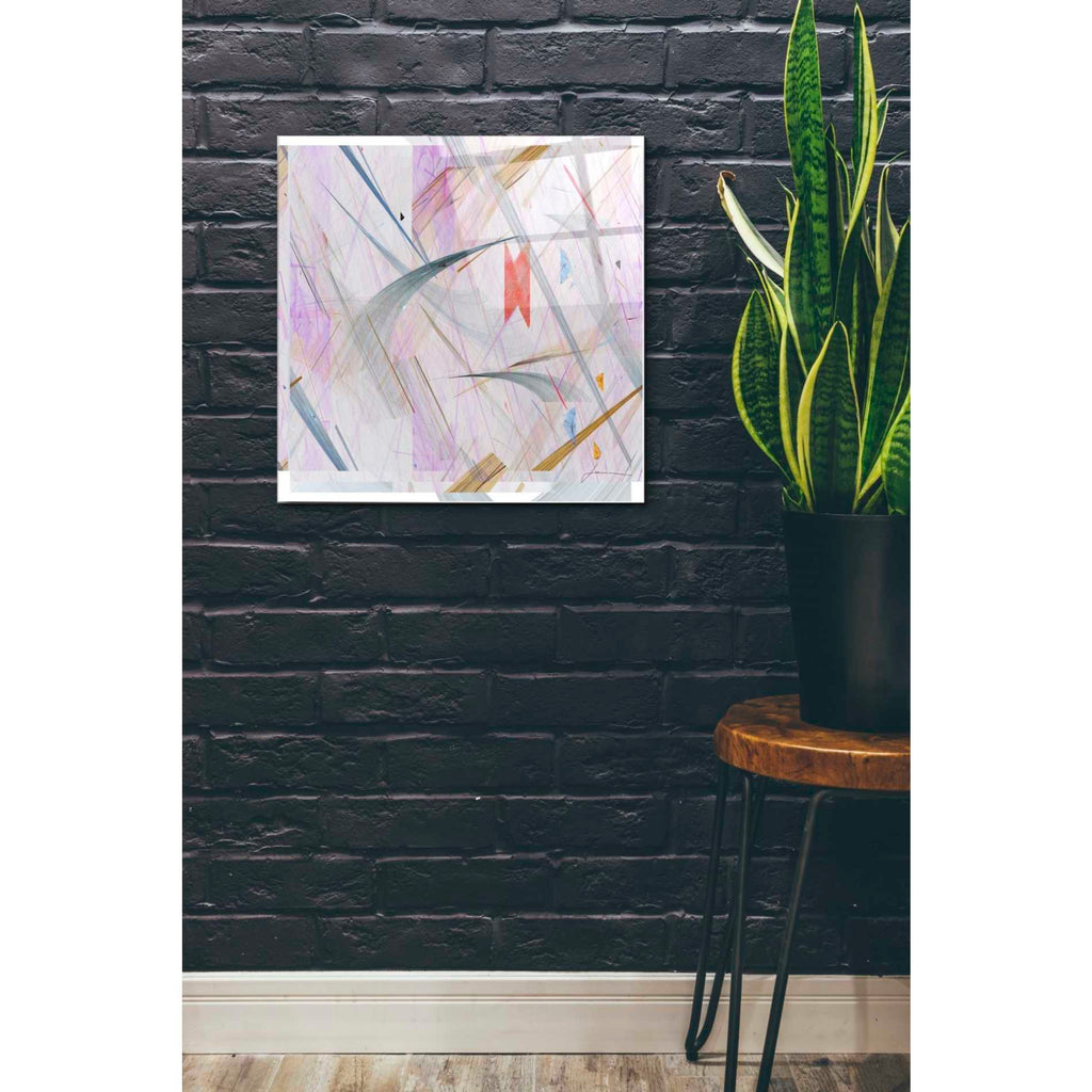 Epic Art 'Vectora Panel IV' by James Burghardt, Acrylic Glass Wall Art,24x24