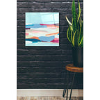 Epic Art 'Stratascape I' by June Erica Acrylic Glass Wall Art,24x24
