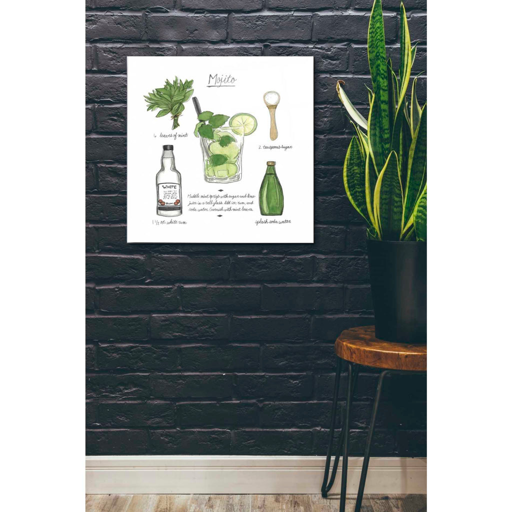 Epic Art 'Classic Cocktail - Old Fashioned' by Naomi McCavitt Acrylic Glass Wall Art,24x24