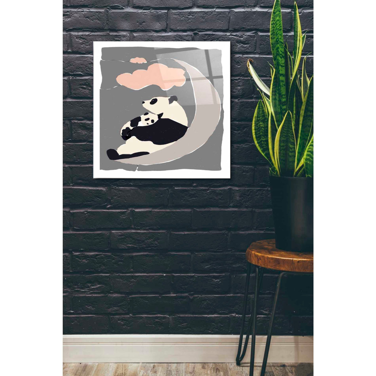 Epic Art 'Dreamers I' by Rob Delamater Acrylic Glass Wall Art,24x24