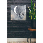 Epic Art 'Celestial Love I' by Victoria Borges Acrylic Glass Wall Art,24x24
