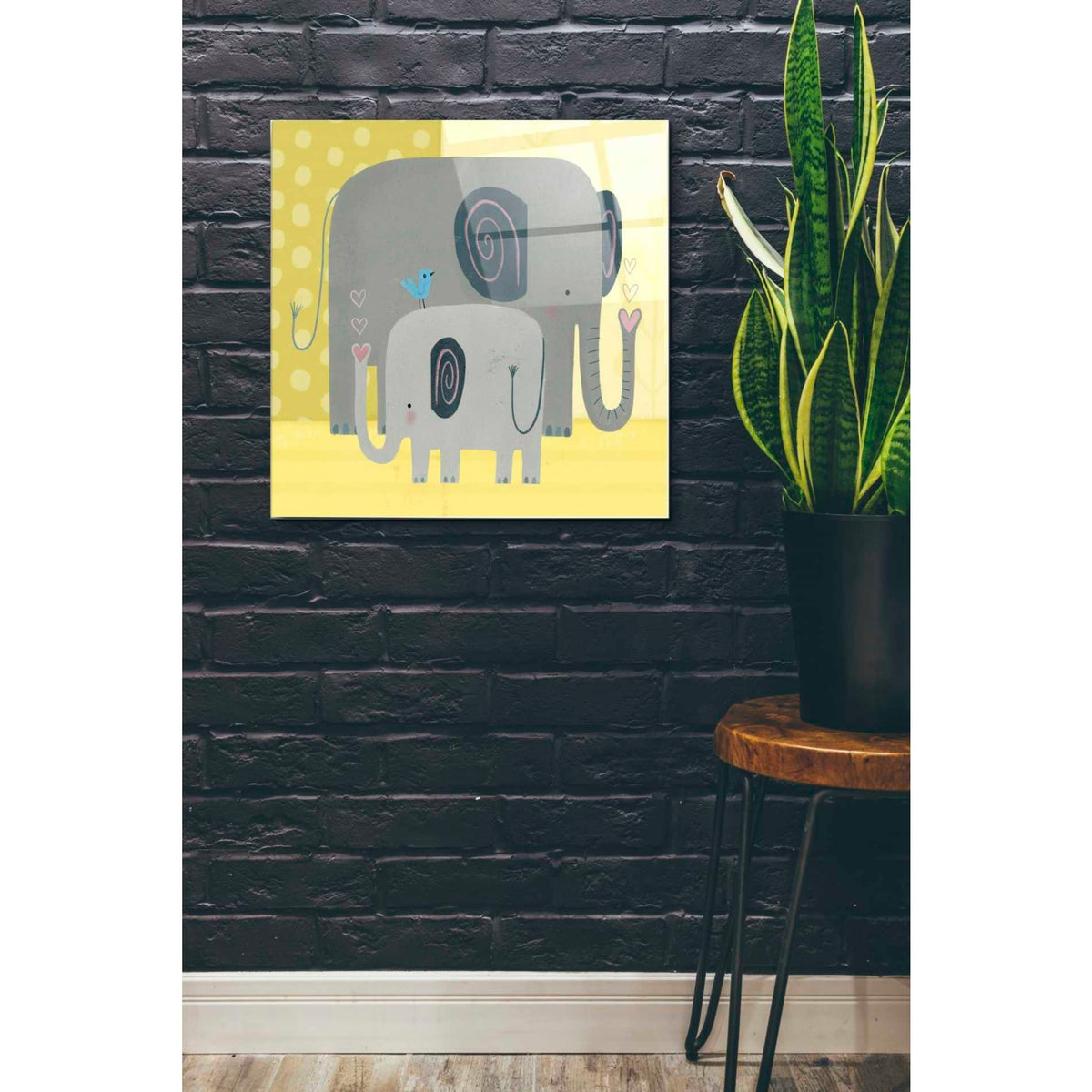 Epic Art 'Mama and Me Collection A' by Victoria Borges Acrylic Glass Wall Art,24x24
