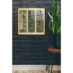 Epic Art 'Antique Currency V' by Vision Studio Acrylic Glass Wall Art,24x24