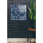 Epic Art 'World Globes Blueprint' by Vision Studio Acrylic Glass Wall Art,24x24