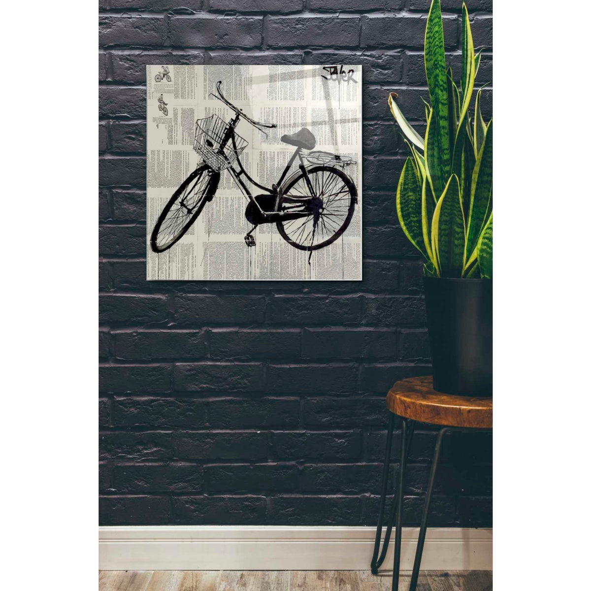 Epic Art 'Ride New' by Loui Jover, Acrylic Glass Wall Art,24x24