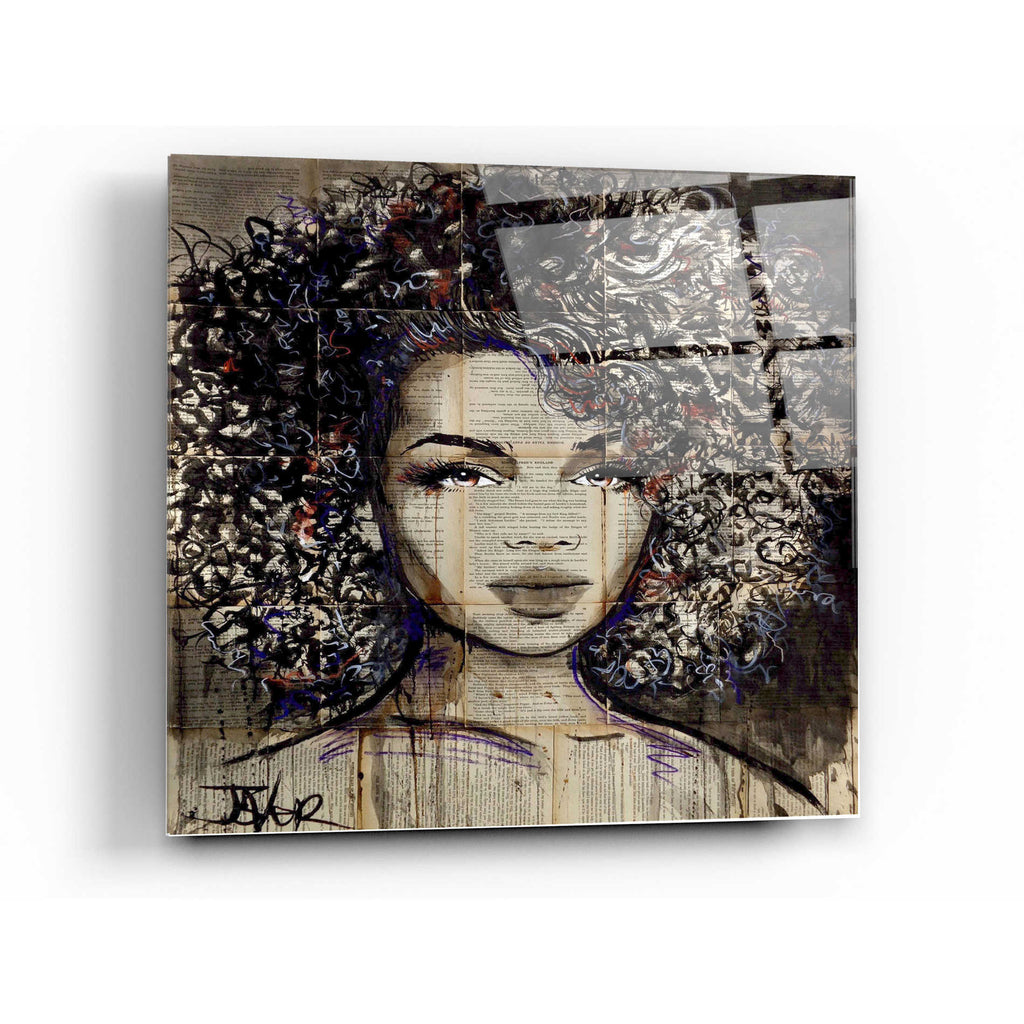 Epic Art 'Wonder2' by Loui Jover, Acrylic Glass Wall Art,24x24