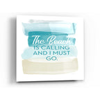 Epic Art 'The Beach Is Calling' by Linda Woods, Acrylic Glass Wall Art,24x24