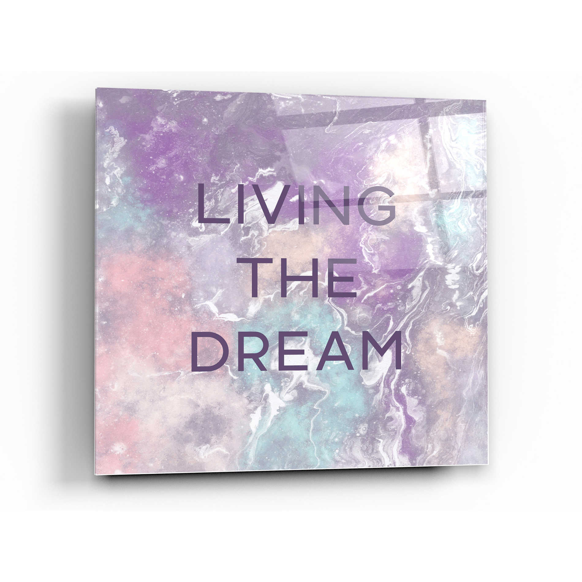 Epic Art 'Living The Dream' by Linda Woods, Acrylic Glass Wall Art,24x24