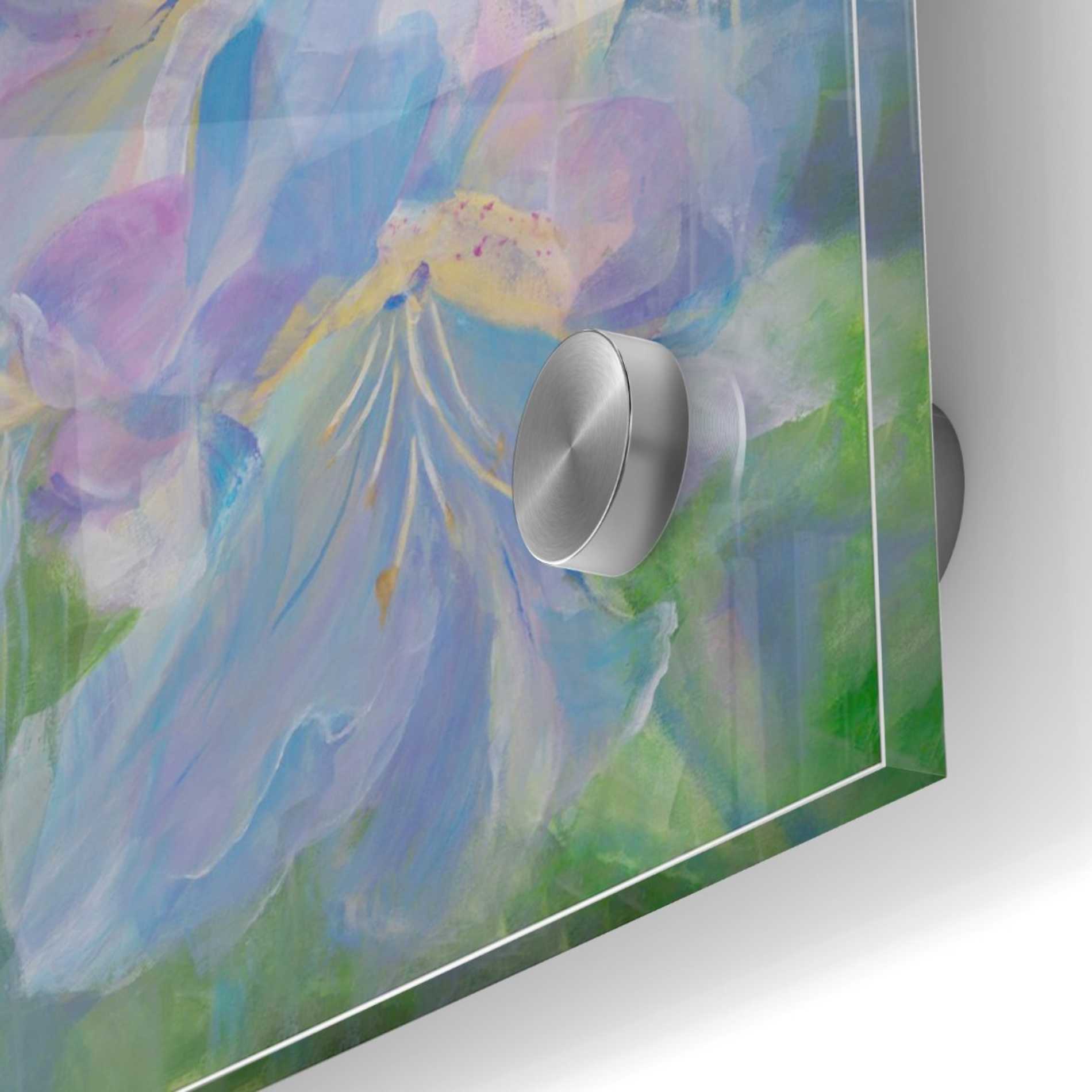 Epic Art 'Radiant Rhododendron' by Anne Waters, Acrylic Glass Wall Art,24x24