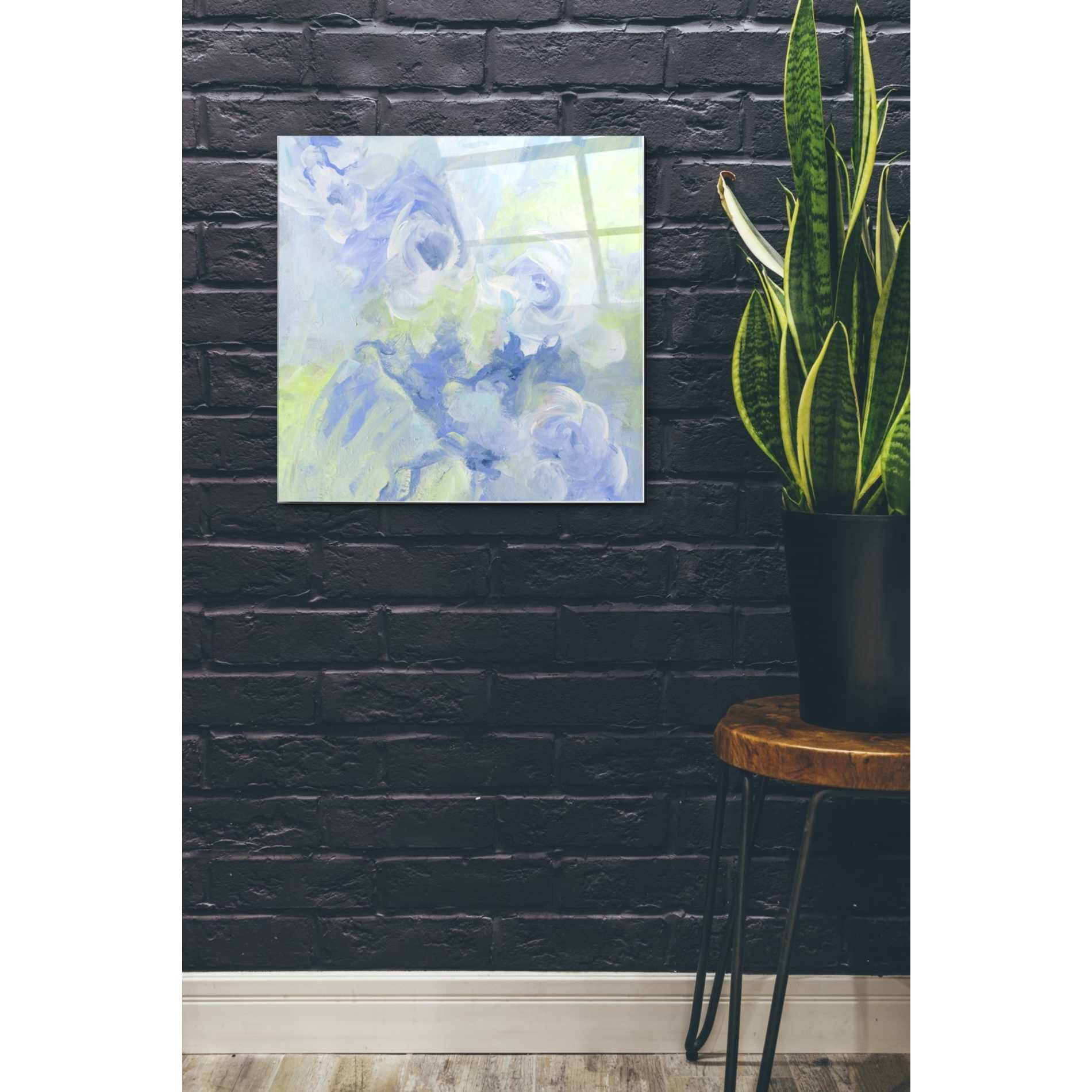 Epic Art 'Flowing Floral' by Anne Waters, Acrylic Glass Wall Art,24x24