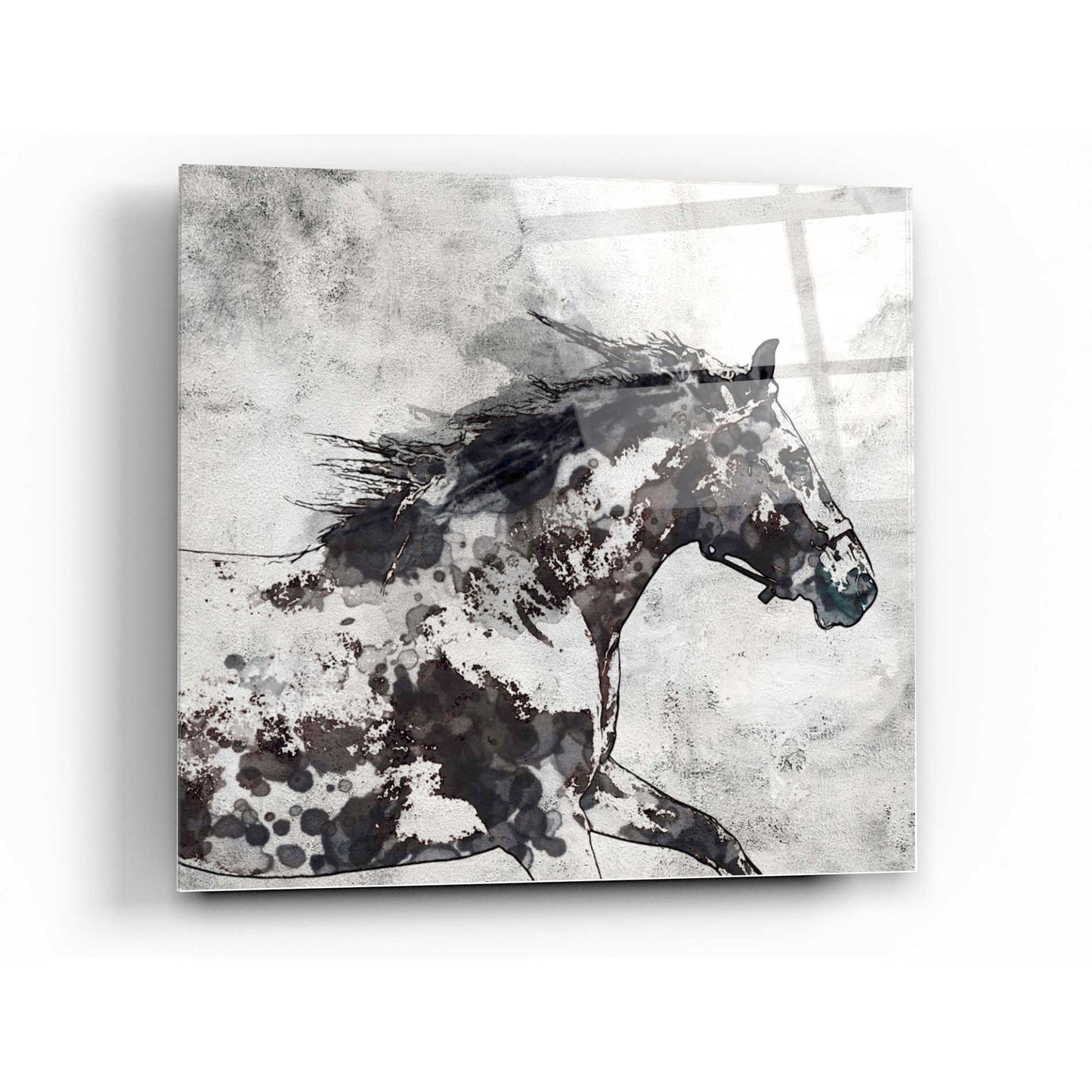 Epic Art 'Bay Horse 4' by Irena Orlov, Acrylic Glass Wall Art,24x24