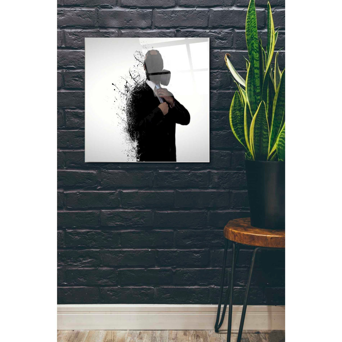 Epic Art 'Dissolution of Man' by Nicklas Gustafsson, Acrylic Glass Wall Art,24x24
