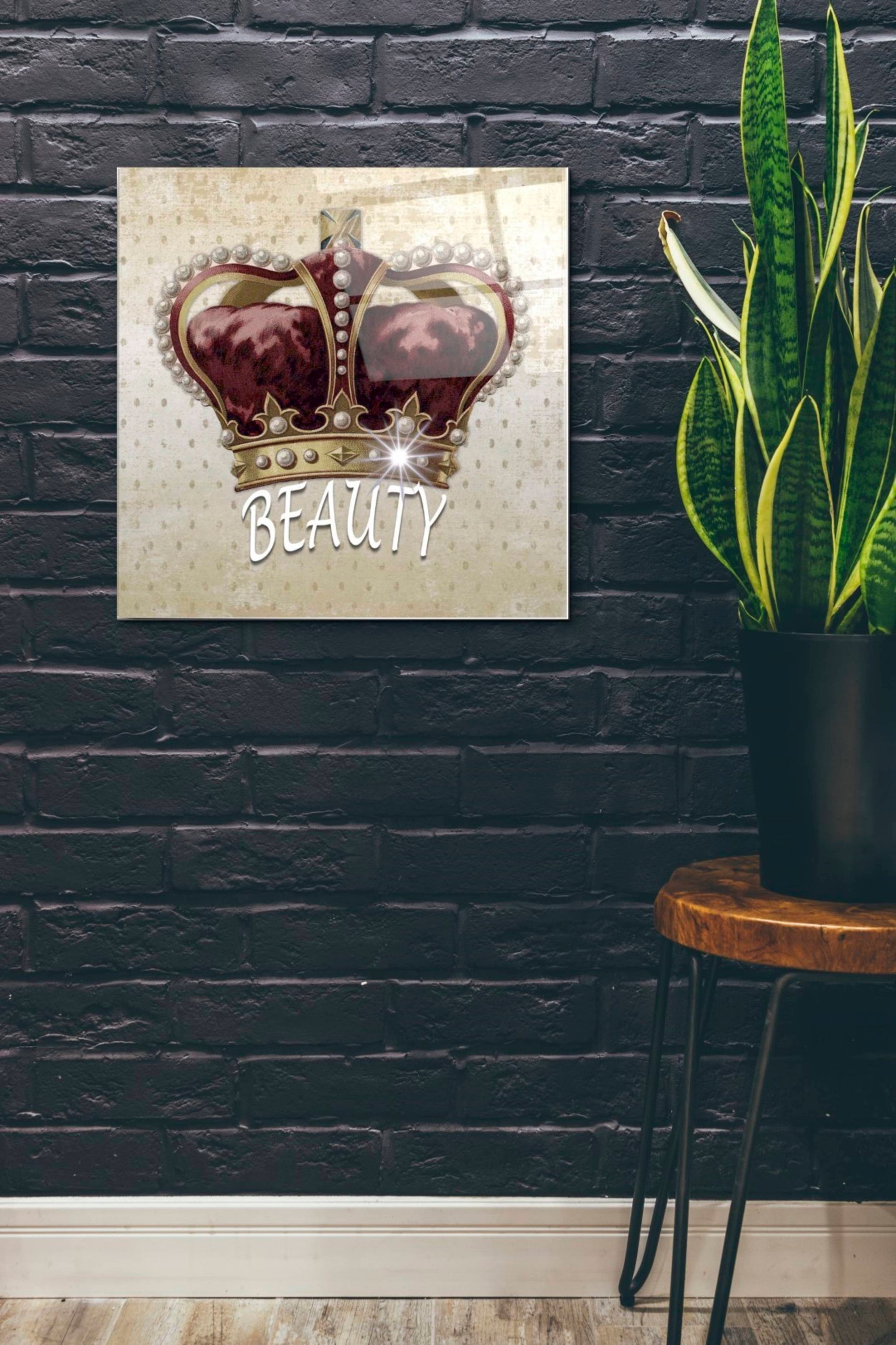 Epic Art 'Beauty Queen' by Karen Smith, Acrylic Glass Wall Art,24x24