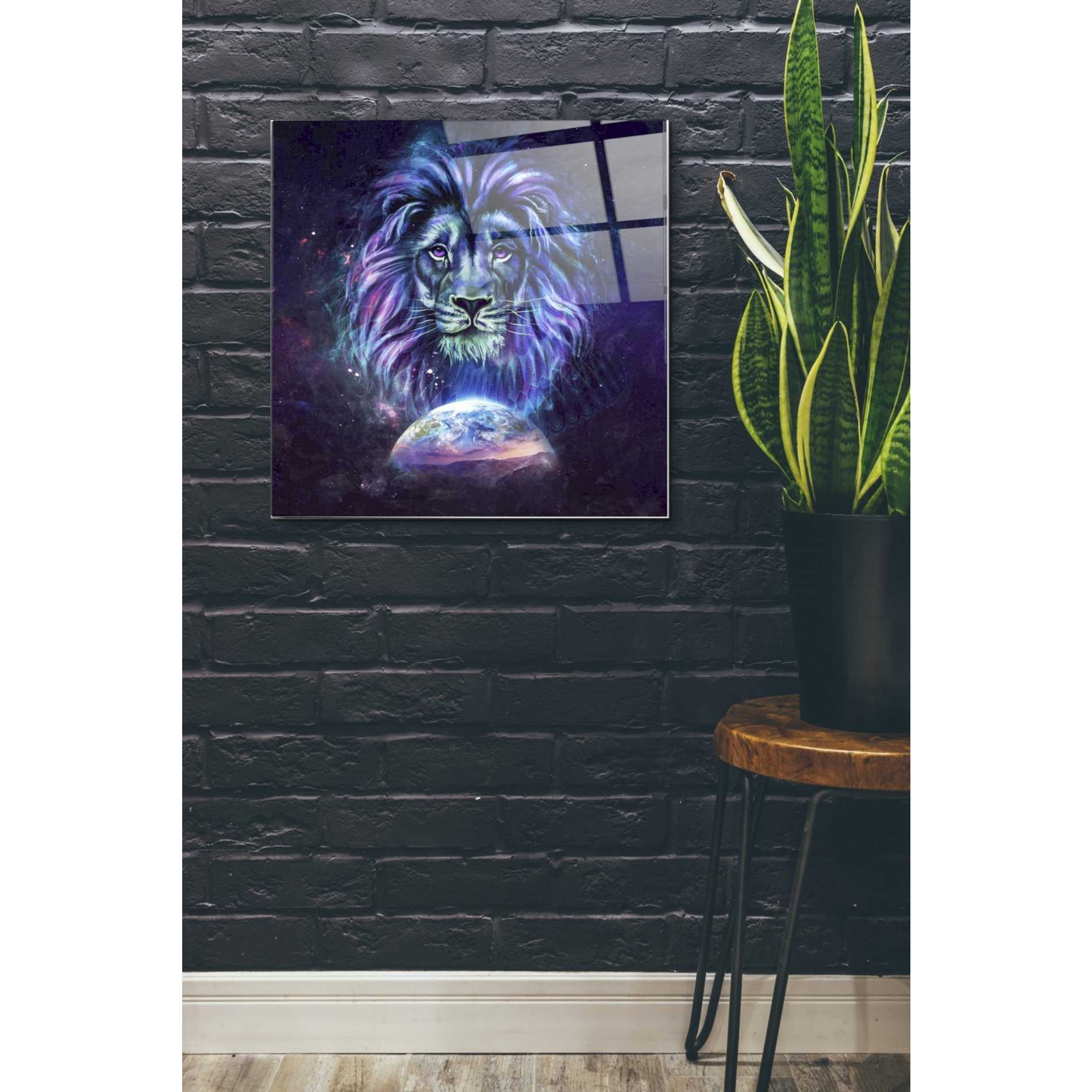 Epic Art 'Guardian' by Cameron Gray, Acrylic Glass Wall Art,24x24