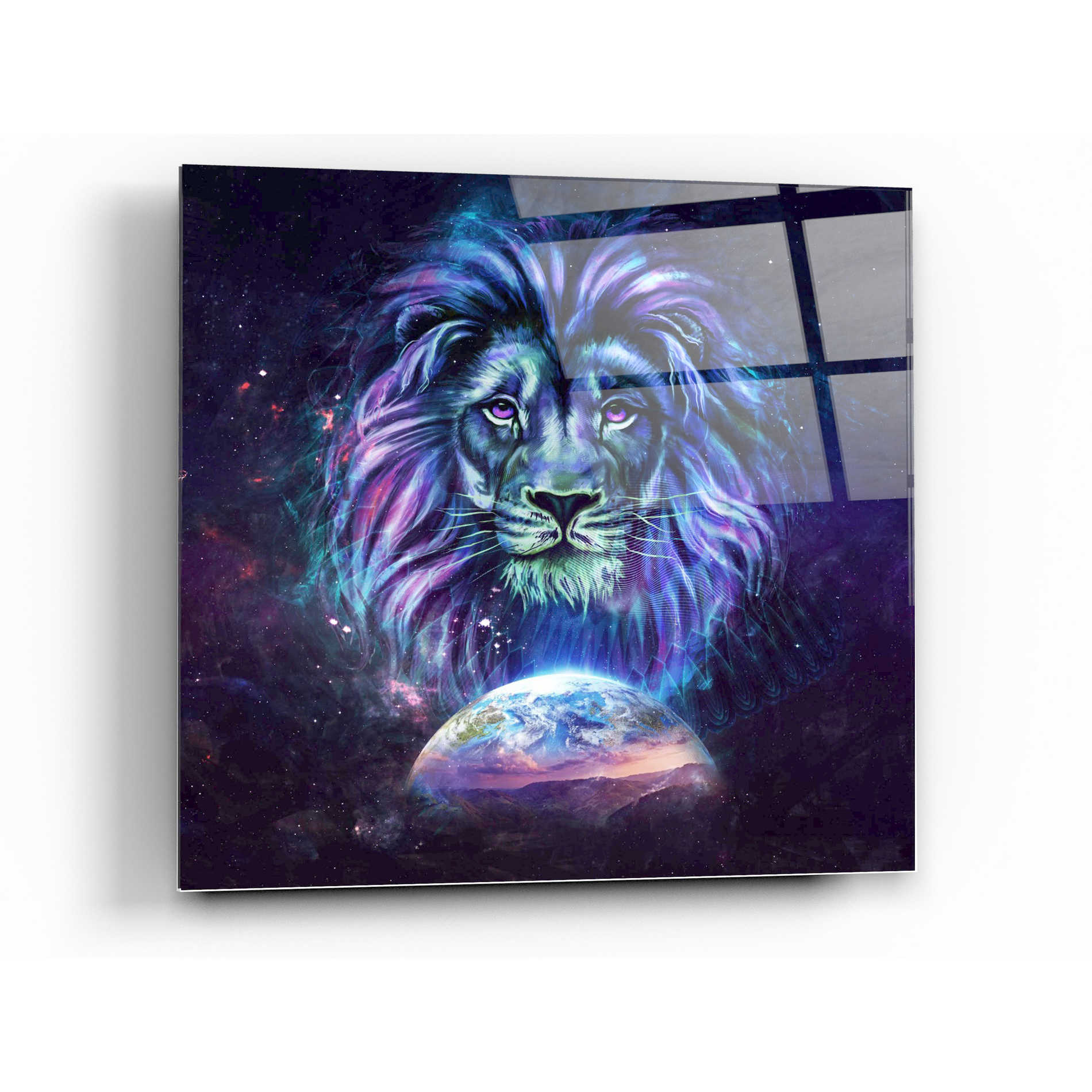 Epic Art 'Guardian' by Cameron Gray, Acrylic Glass Wall Art,24x24