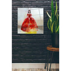 Epic Art 'Masquerade' by Oscar Alvarez Pardo, Acrylic Glass Wall Art,24x24