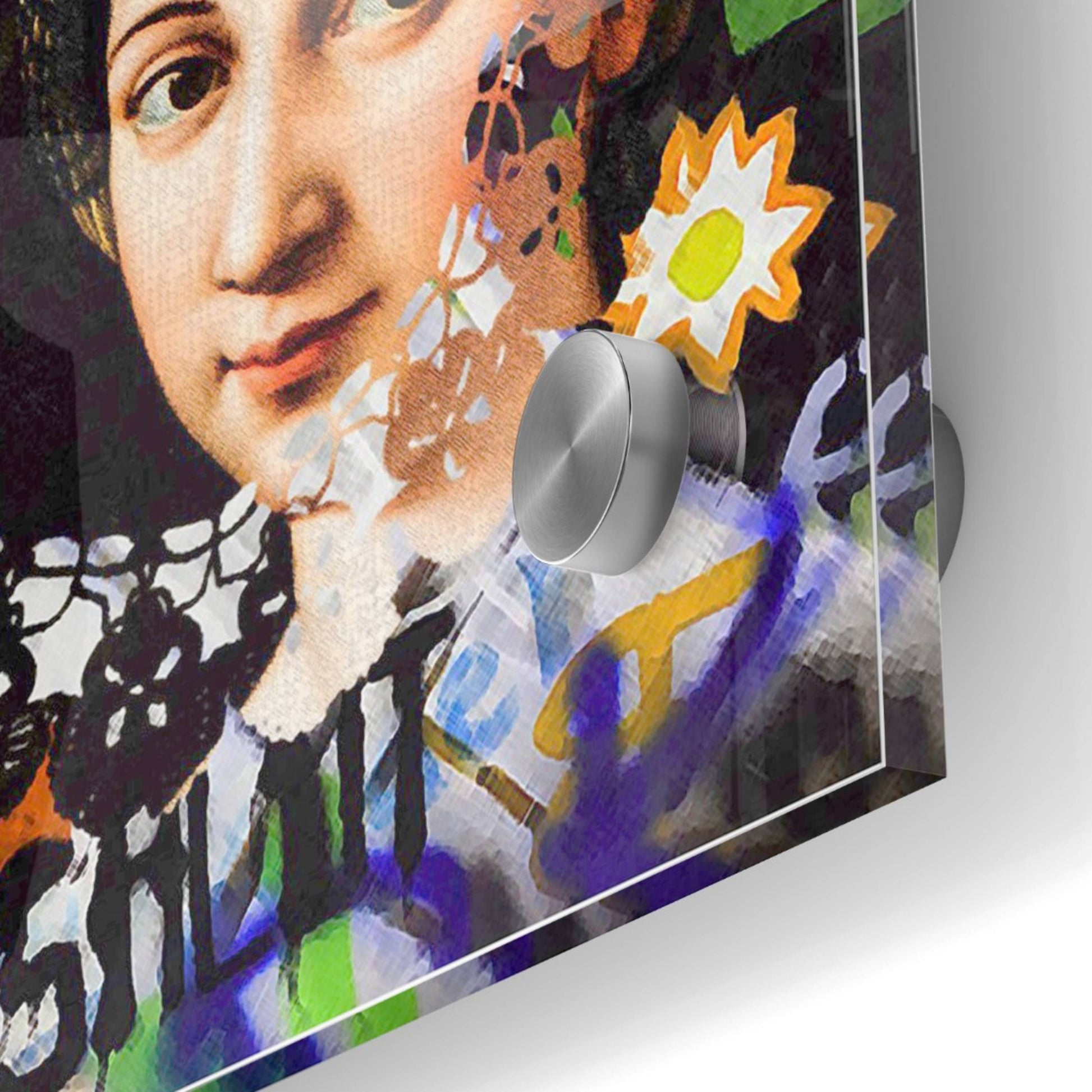 Epic Art 'Classic Graffiti 3' by Karen Smith, Acrylic Glass Wall Art,24x24