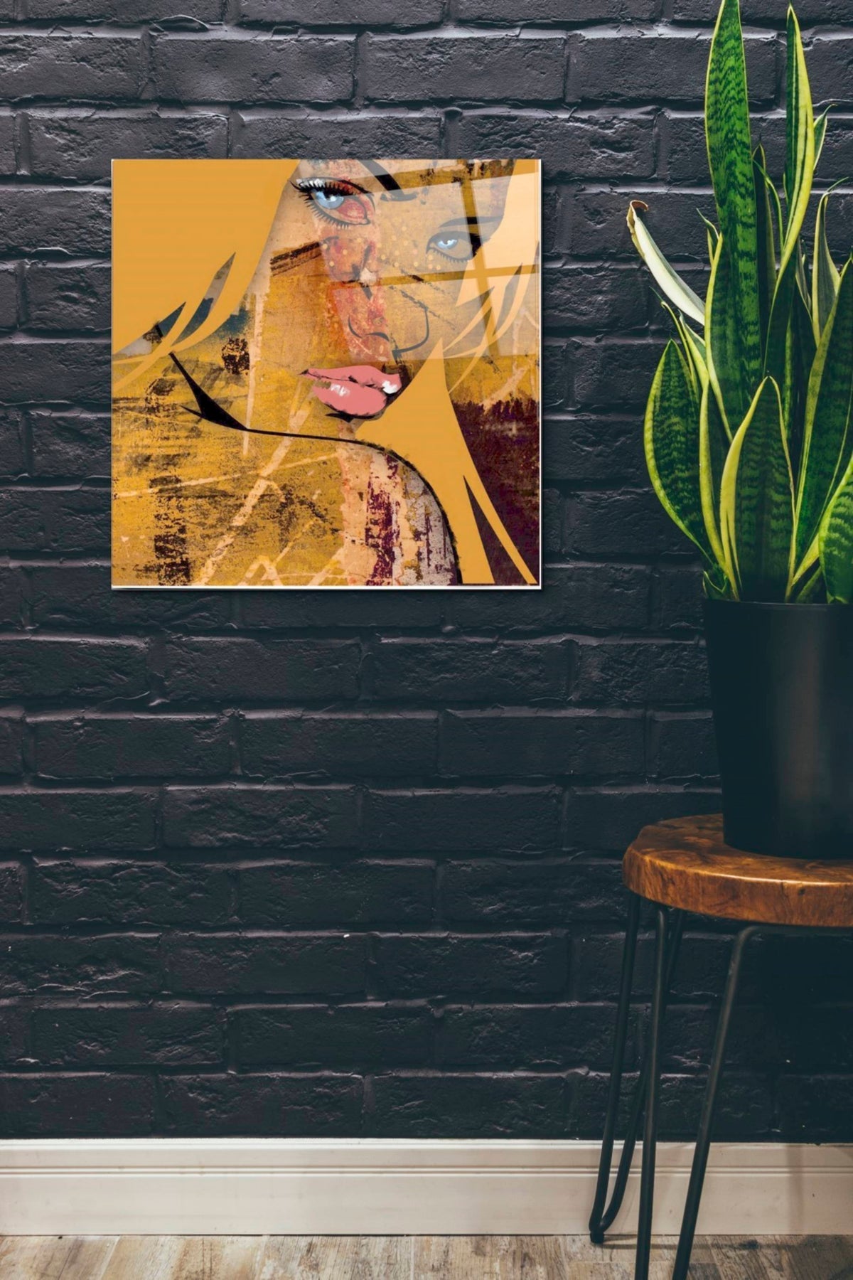 Epic Art 'Sultry' by Karen Smith, Acrylic Glass Wall Art,24x24
