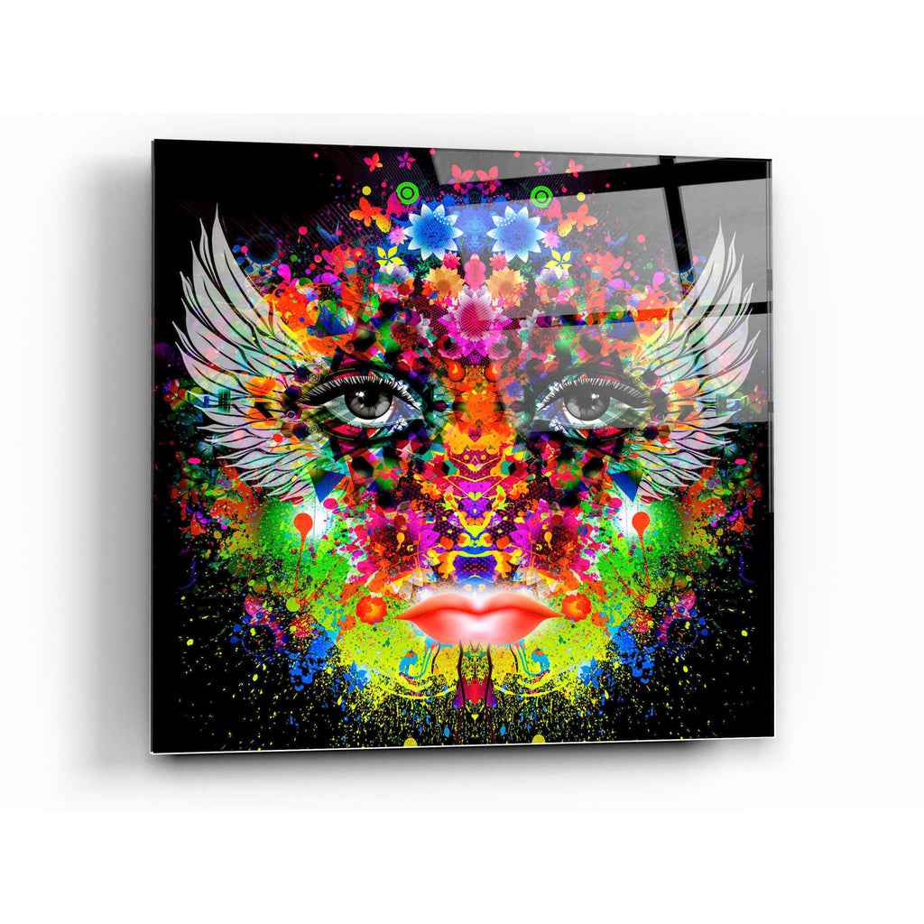 Epic Art 'Phoenix' Acrylic Glass Wall Art,24x24