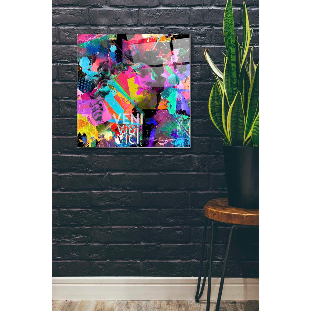Epic Art 'Michelangelo's David Color' Acrylic Glass Wall Art,24x24