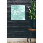 Epic Art 'Renew Mint' by Linda Woods, Acrylic Glass Wall Art,24x24
