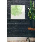Epic Art 'Lime Slice' by Linda Woods, Acrylic Glass Wall Art,24x24