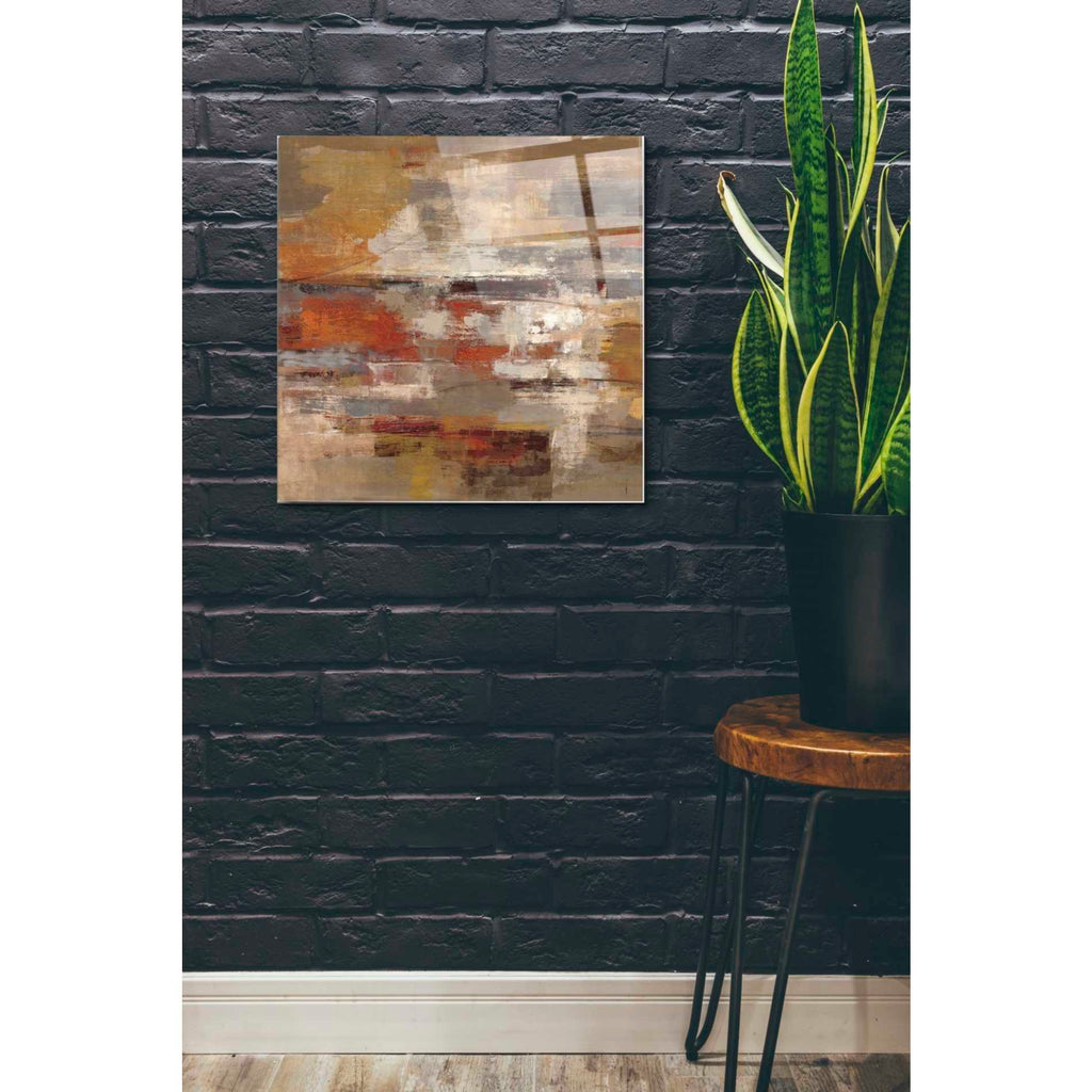 Epic Art 'Painted Desert' by Silvia Vassileva, Acrylic Glass Wall Art,24x24
