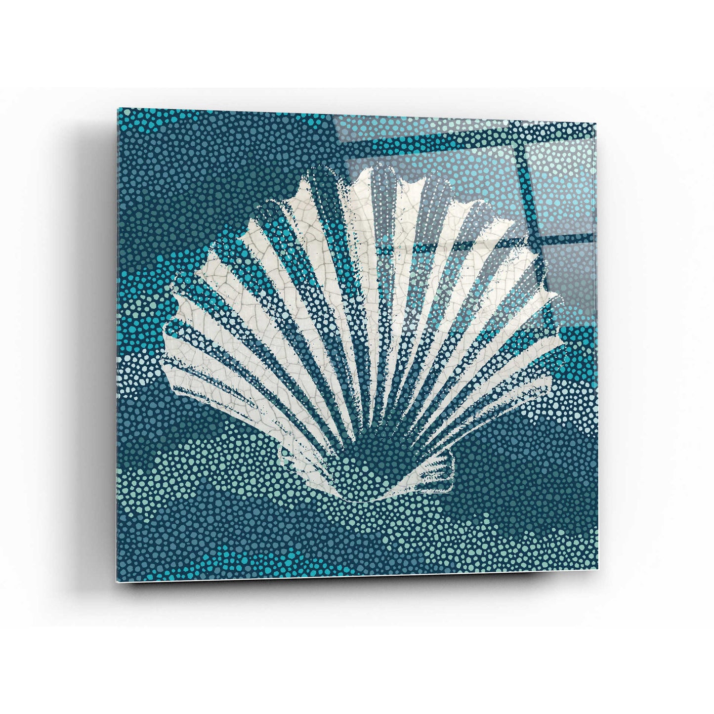 Epic Art 'Sea Glass I' by Wild Apple Portfolio, Acrylic Glass Wall Art,24x24