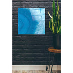 Epic Art 'Agate Geode II' by Wild Apple Portfolio, Acrylic Glass Wall Art,24x24