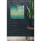 Epic Art 'Rain Abstract I' by Danhui Nai, Acrylic Glass Wall Art,24x24