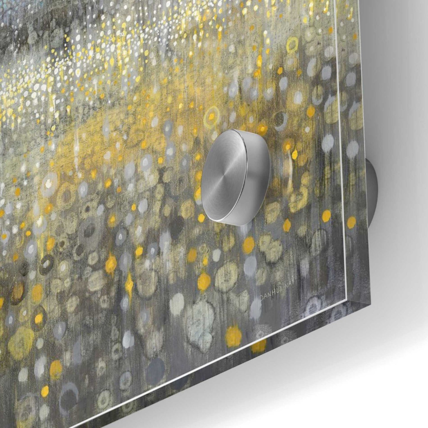 Epic Art 'Rain Abstract II' by Danhui Nai, Acrylic Glass Wall Art,24x24