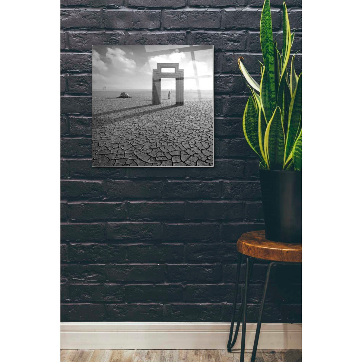 Epic Art 'Gatekeeper' by Dariusz Klimczak, Acrylic Glass Wall Art,24x24
